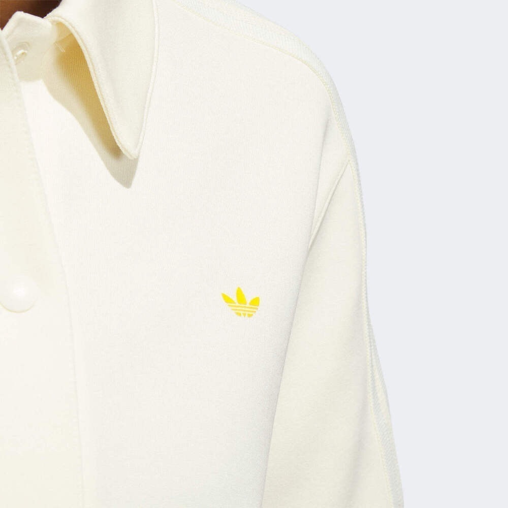 Adidas Off-White Button-Up Polo - Picture 3 of 7